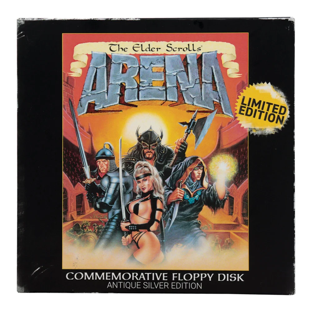 The Elder Scrolls Arena Floppy Disk Replica Image 1