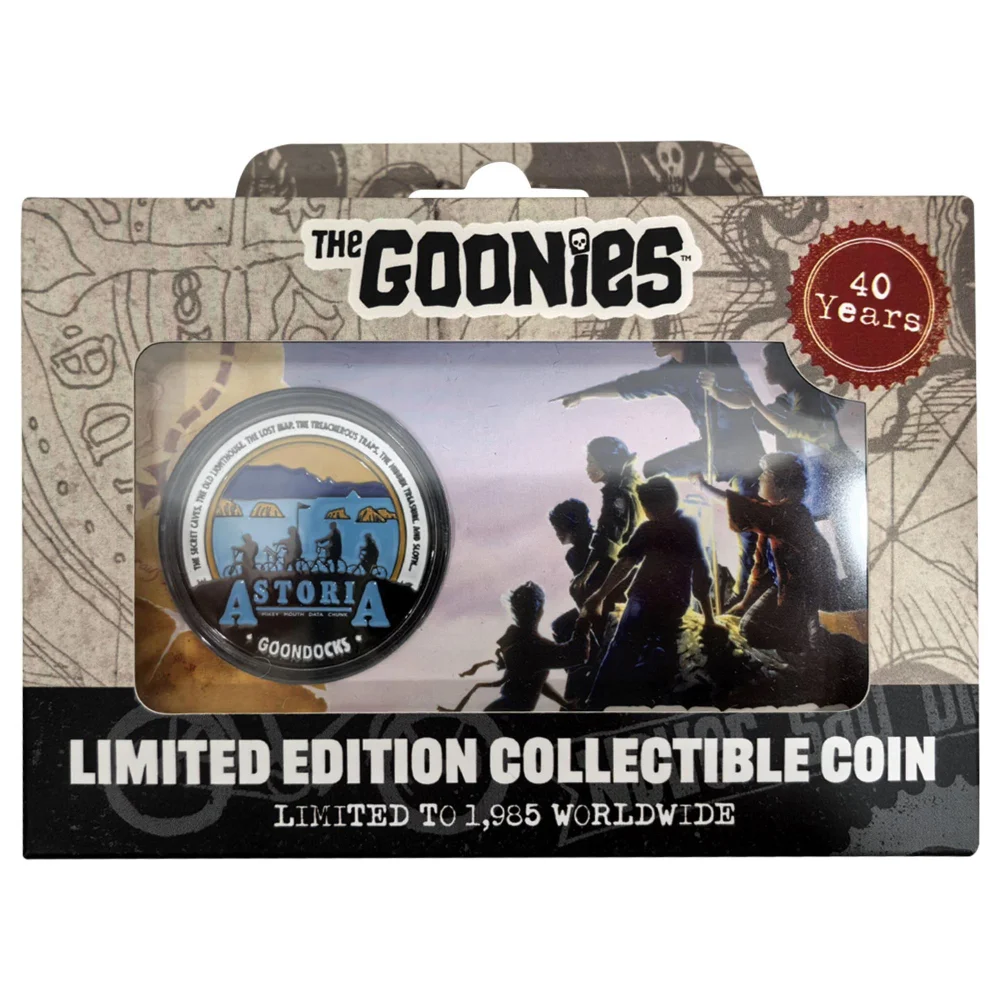 The Goonies 40th Anniversary Presentation Coin Image 1